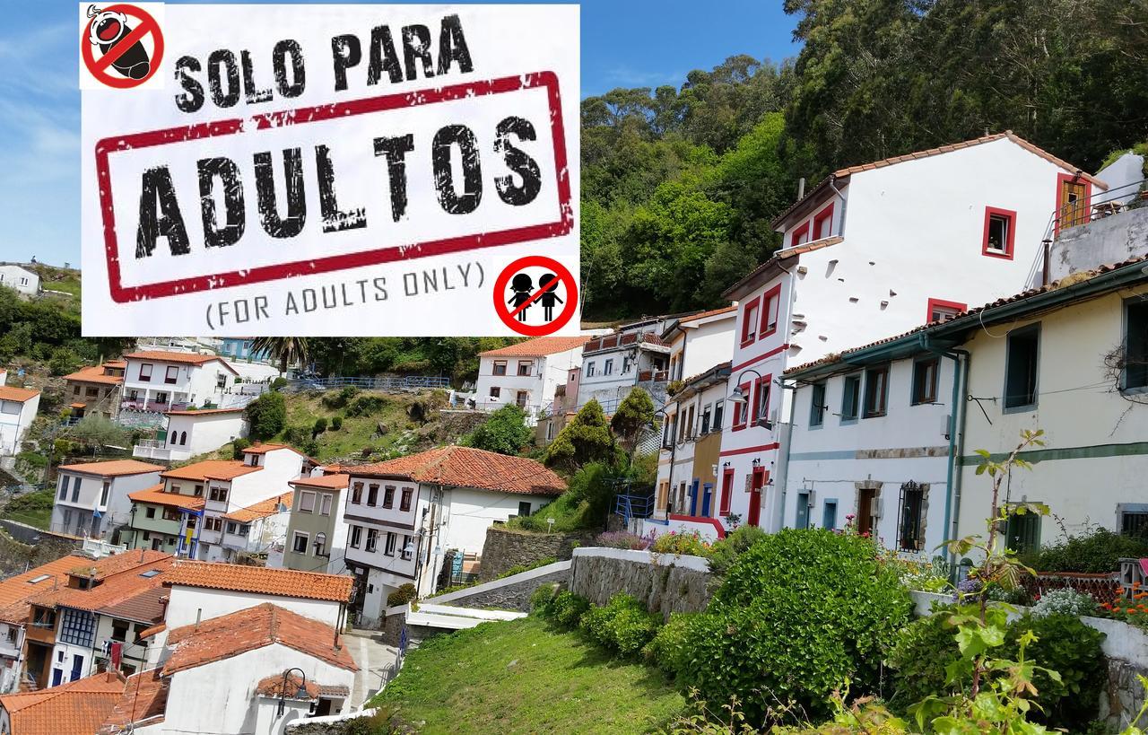 Apartamentos La Casa Del Pintor Cudillero Dış mekan fotoğraf